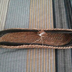 Mud Pie Nested Cracker Baskets; Small 3" x 15" | Large 4" x 16"